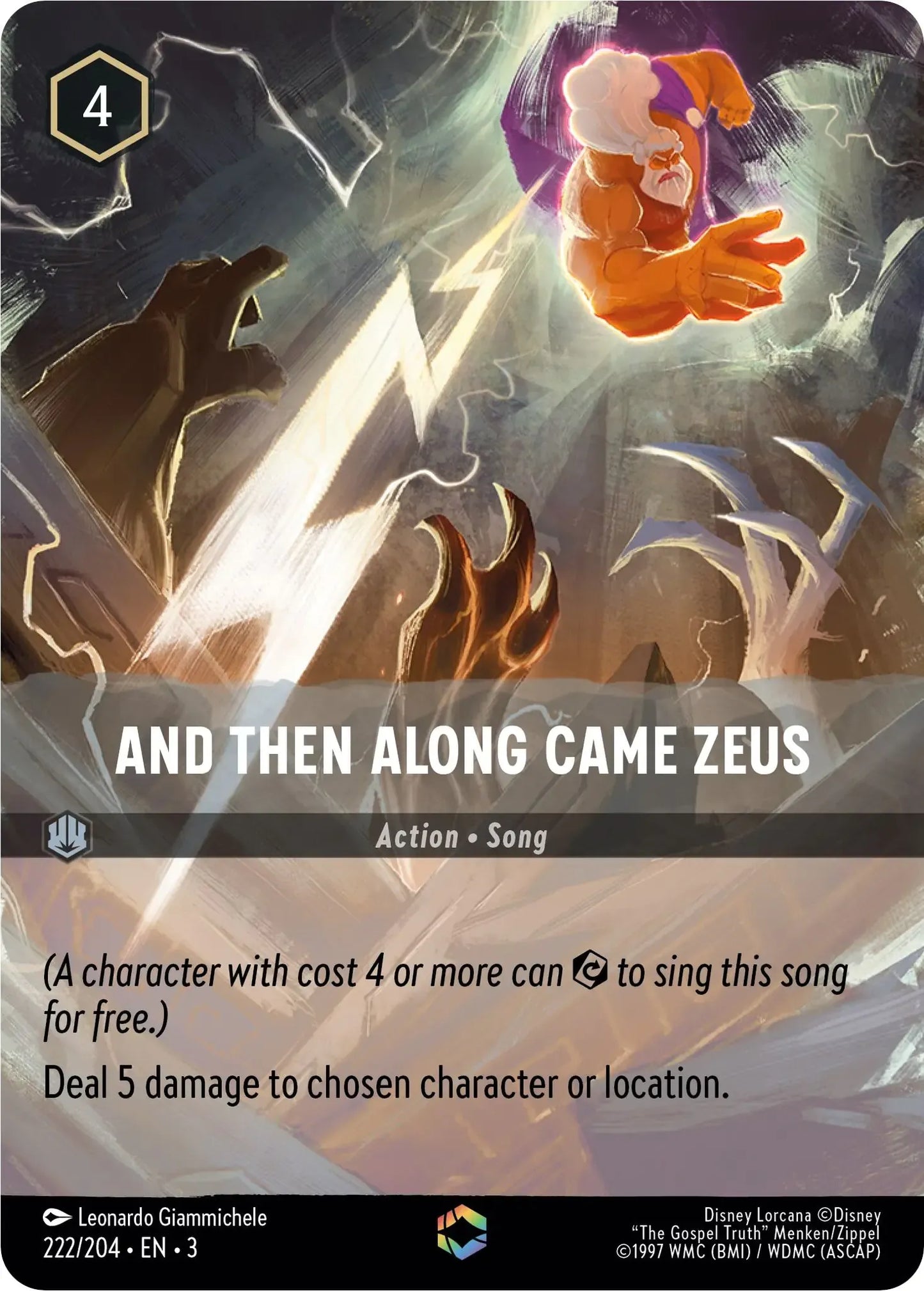 Et puis vint Zeus