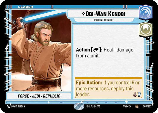 Obi-Wan Kenobi - Patient Mentor