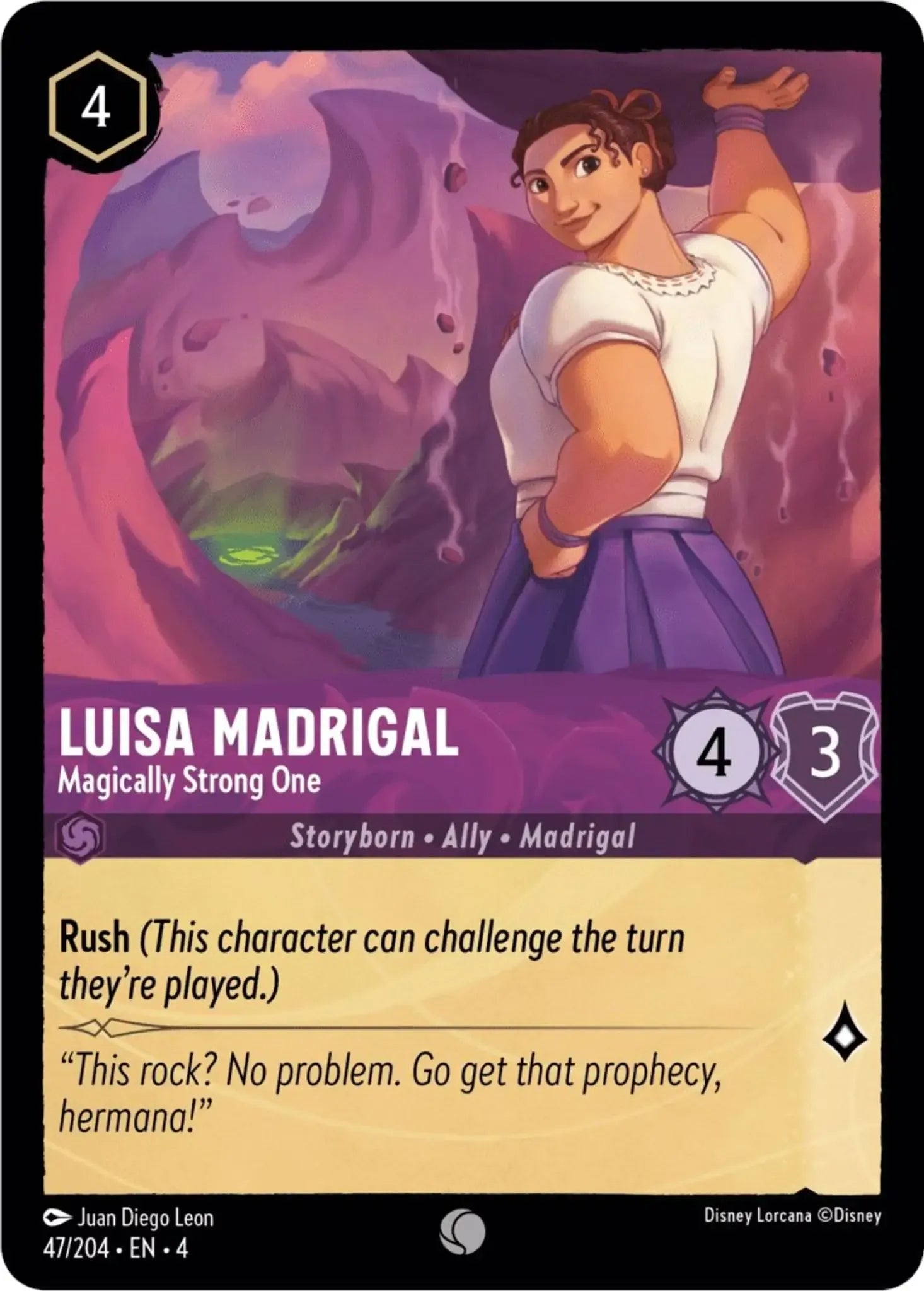 Luisa Madrigal - Magically Strong One