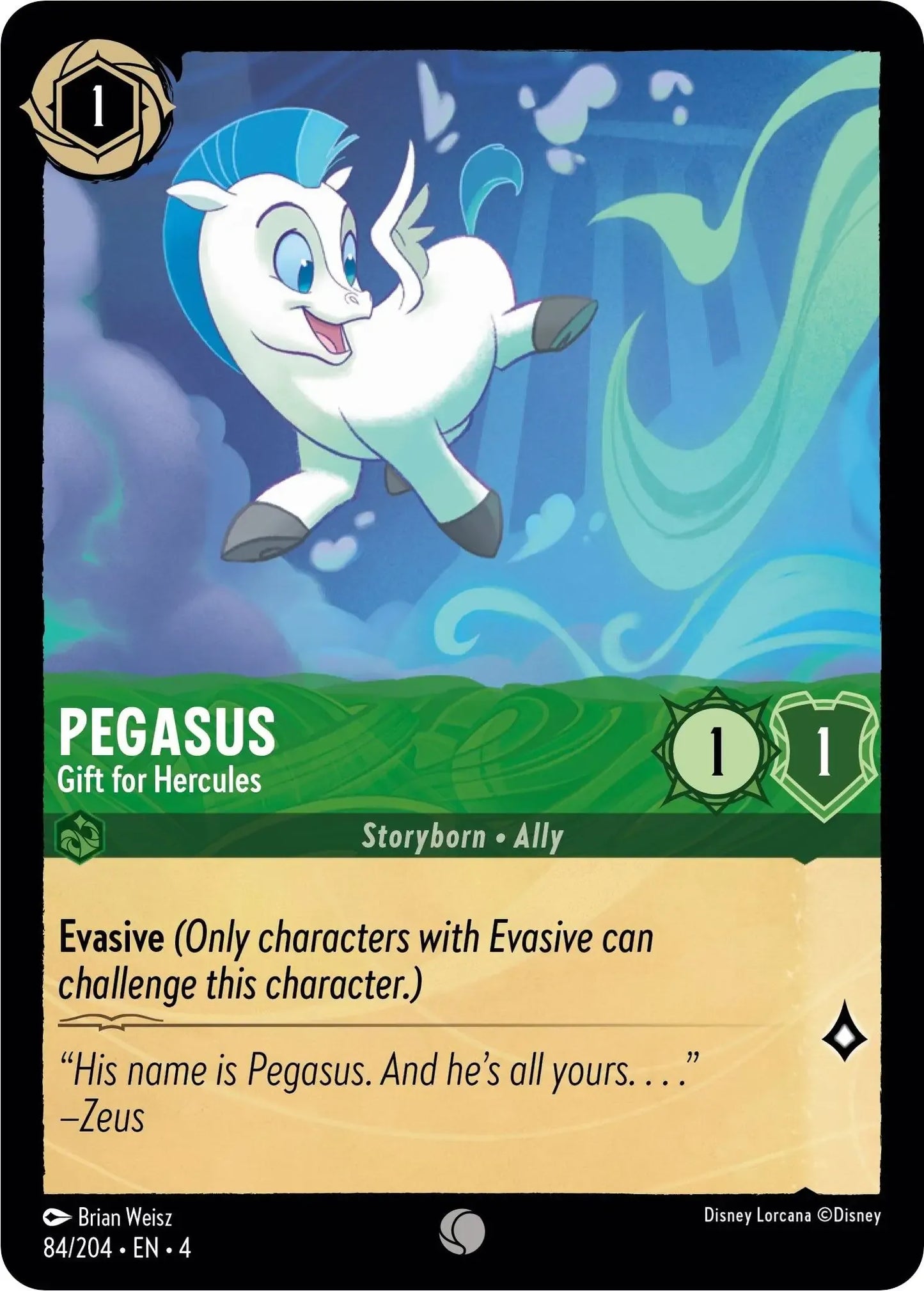 Pegasus - Gift for Hercules