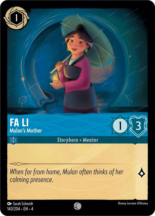 Fa Li - Mulan's Mother