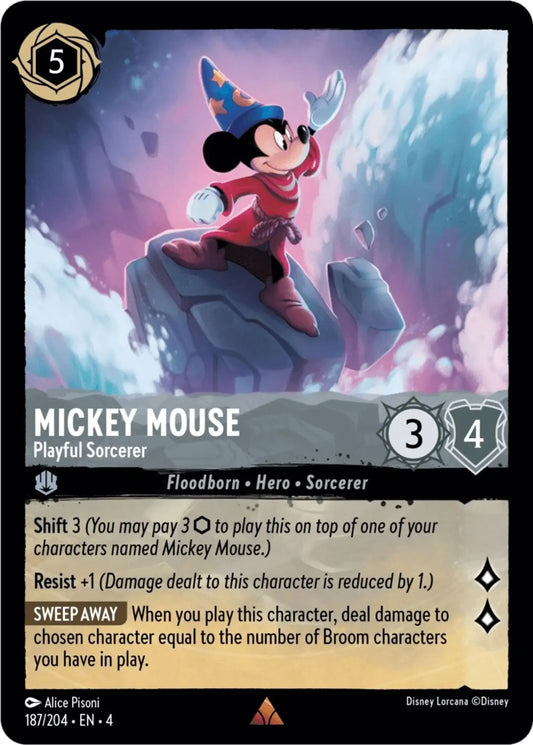 Mickey Mouse - Playful Sorcerer