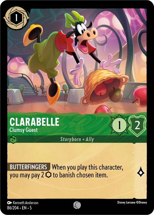 Clarabelle - Clumsy Guest