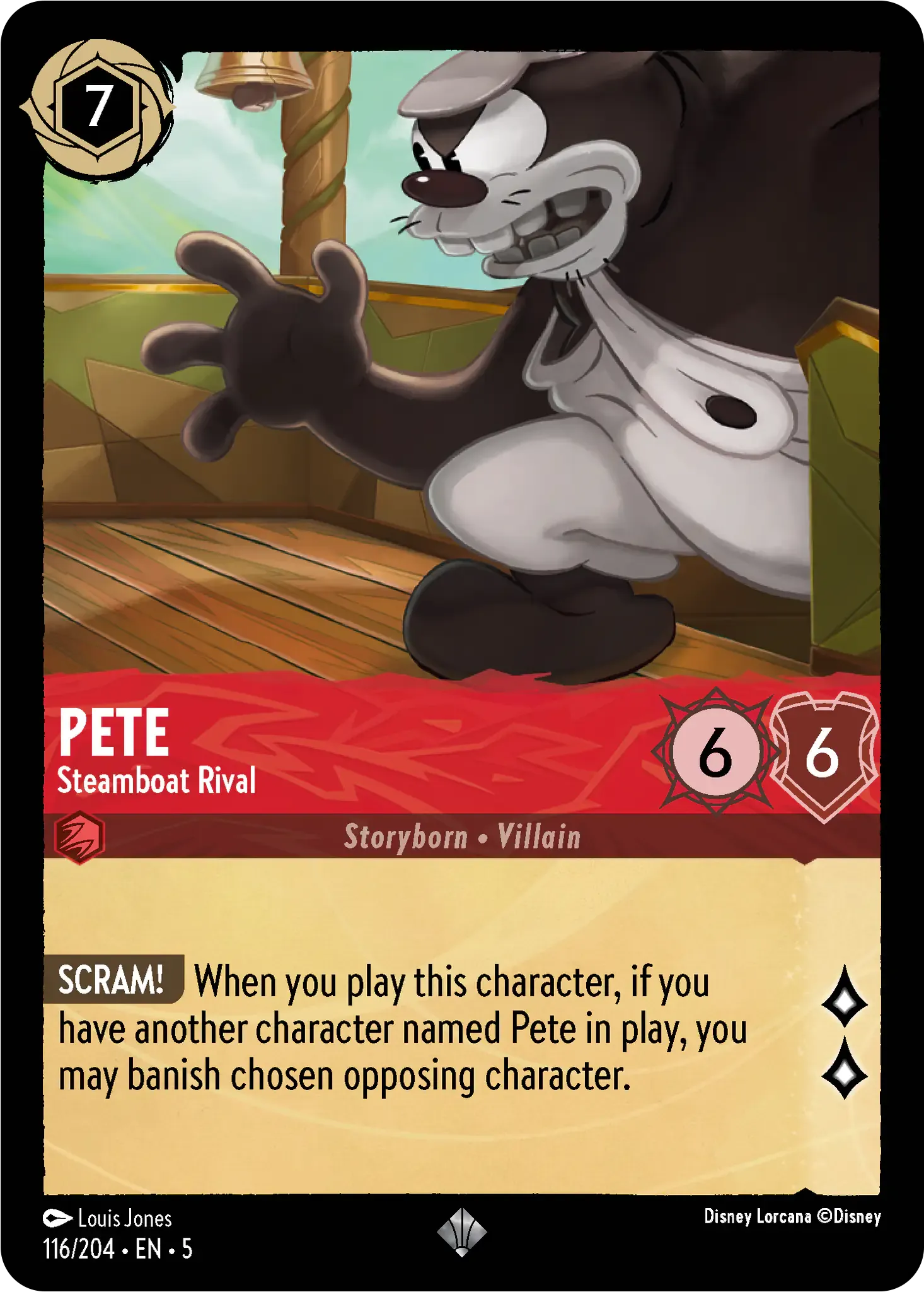 Pete - Steamboat Rival