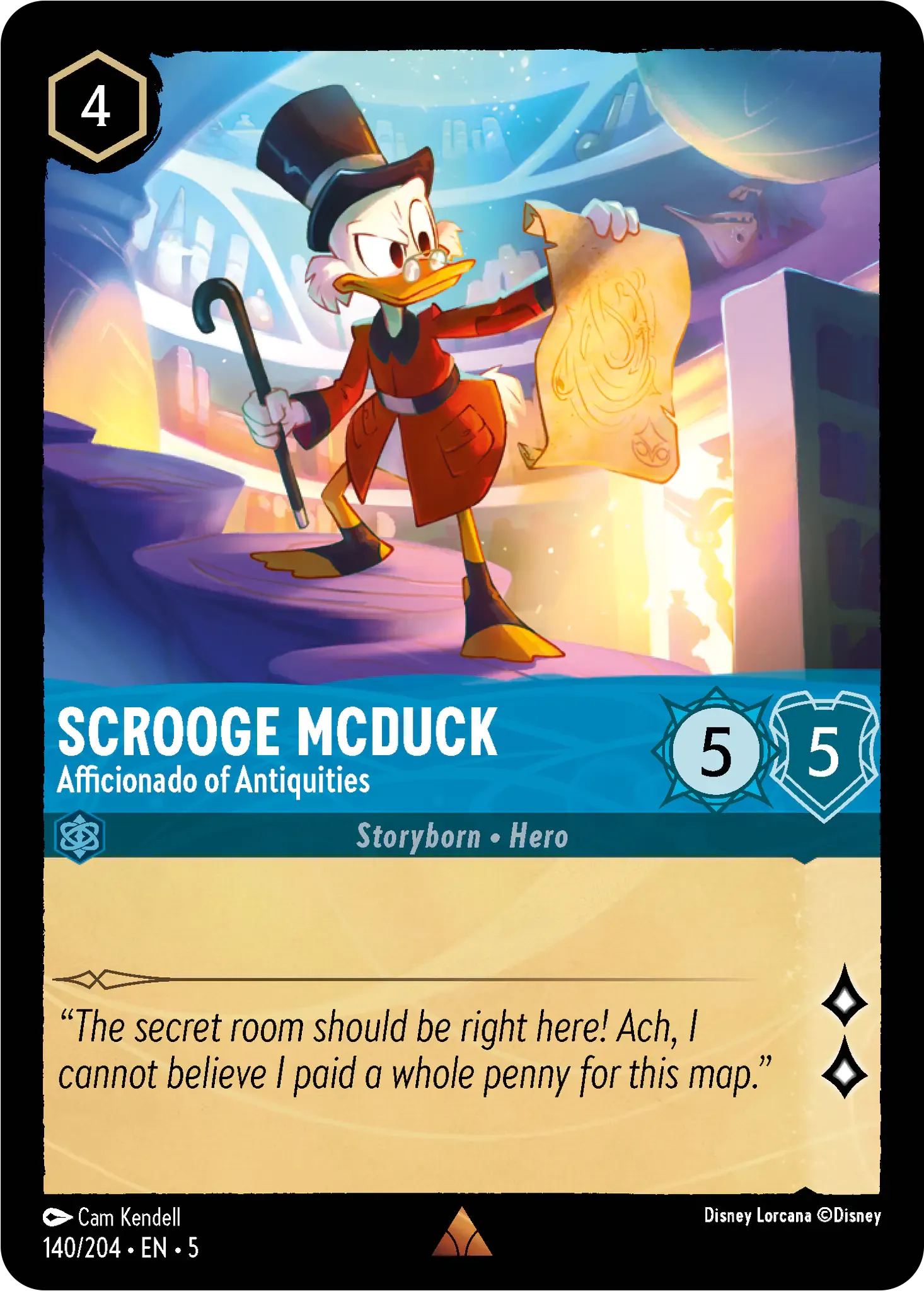 Scrooge McDuck - Afficionado of Antiquities