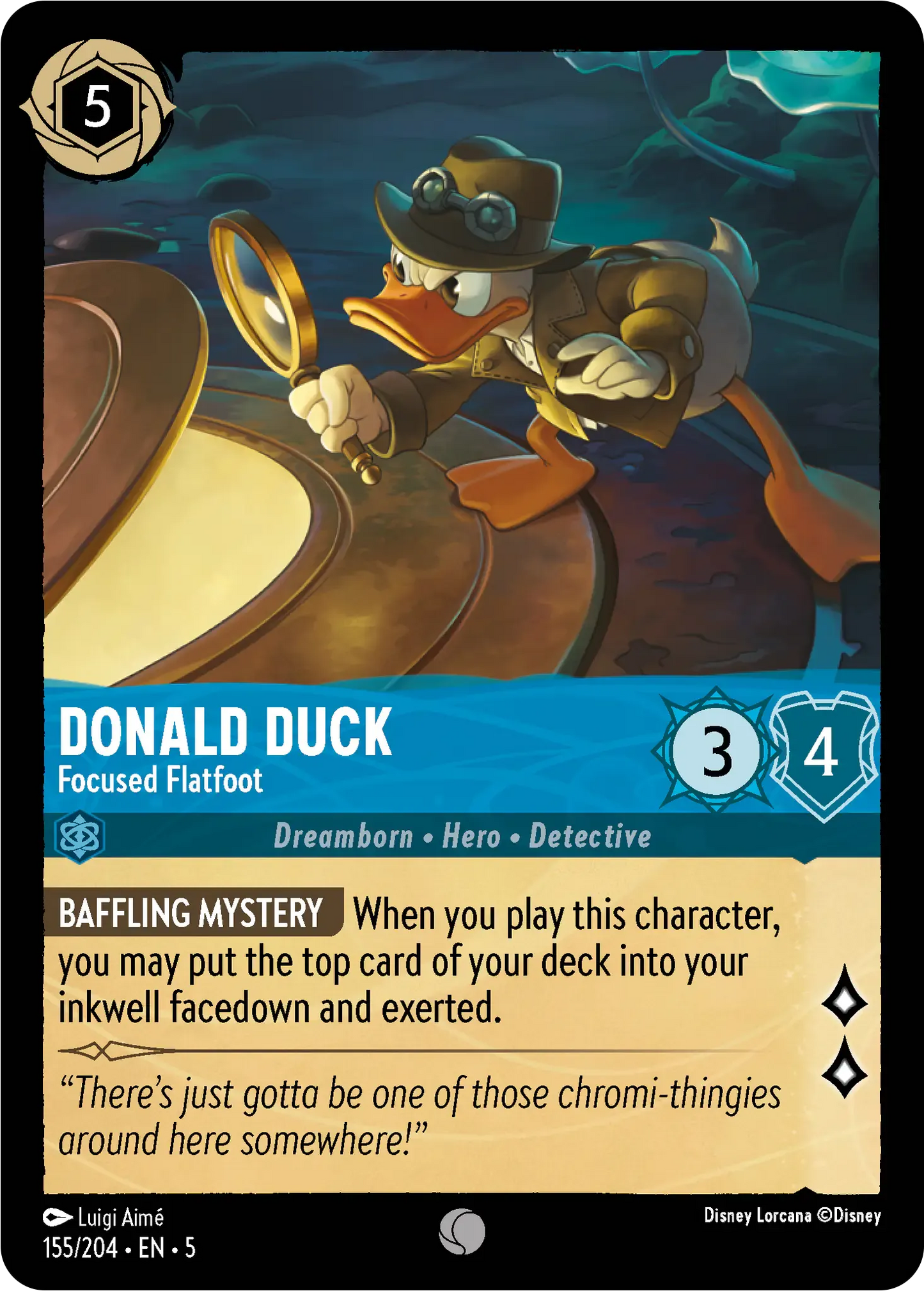 Donald Duck - Focused Flatfoot