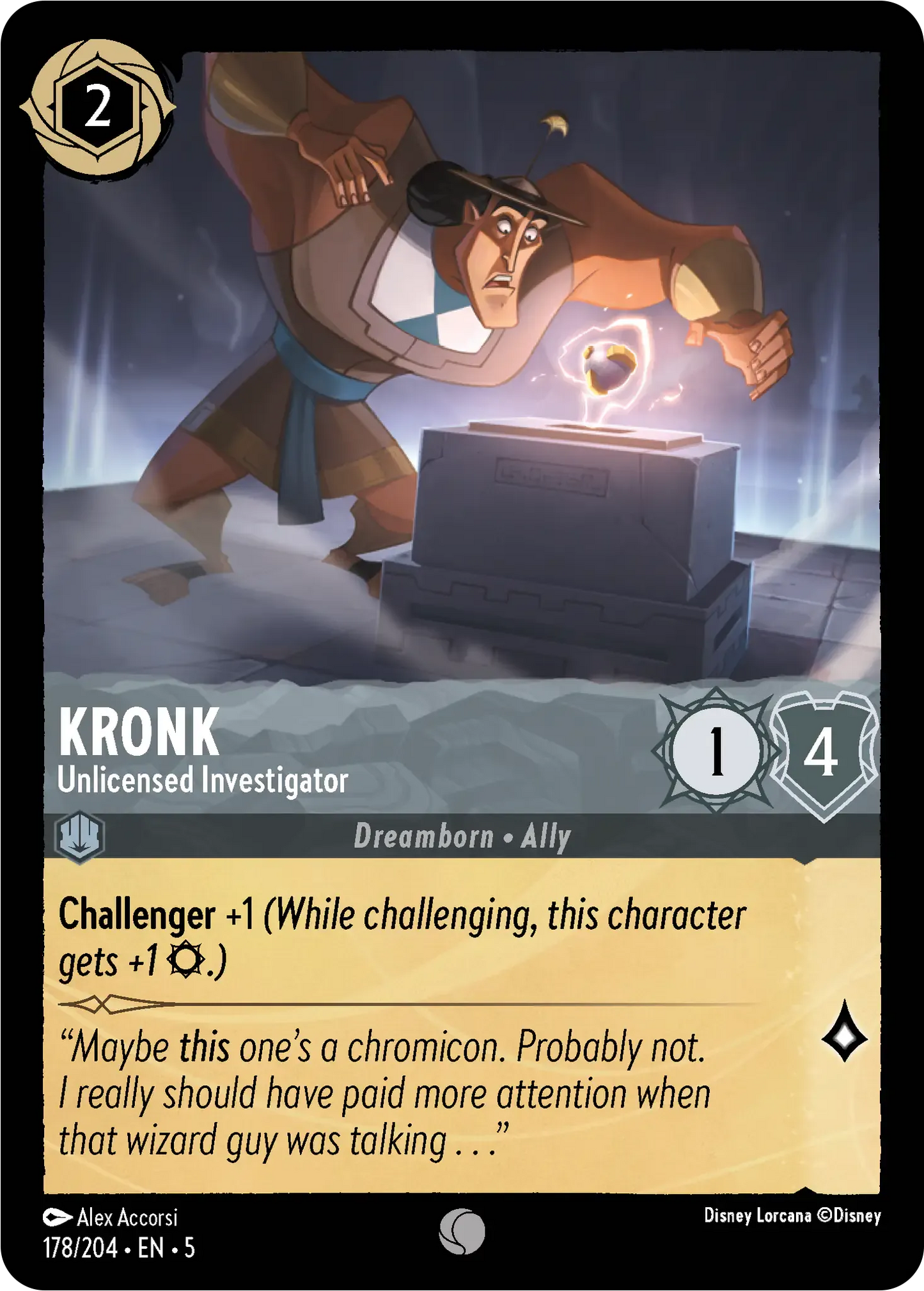 Kronk - Unlicensed Investigator