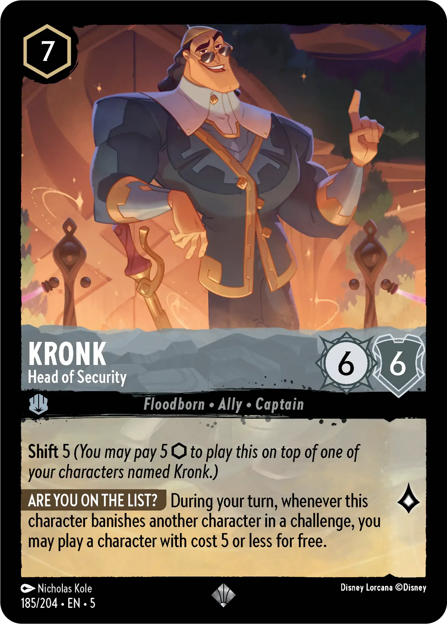 Kronk - Head of Security