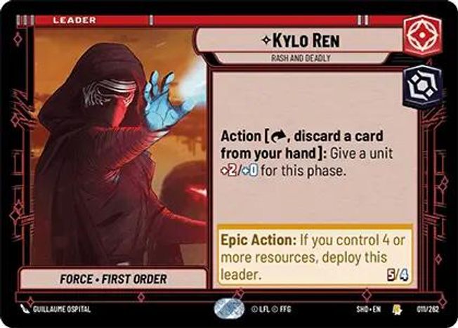 Kylo Ren - Rash and Deadly