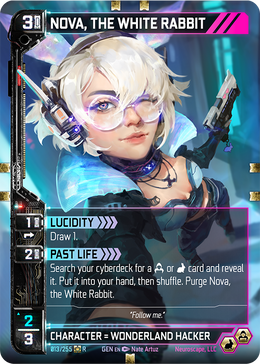 NOVA, THE WHITE RABBIT
