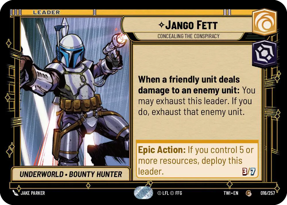 Jango Fett - Concealing the Conspiracy