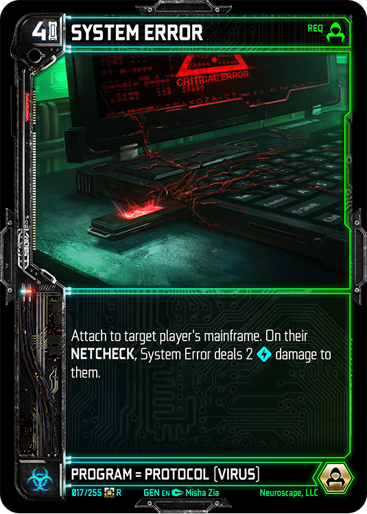 SYSTEM ERROR