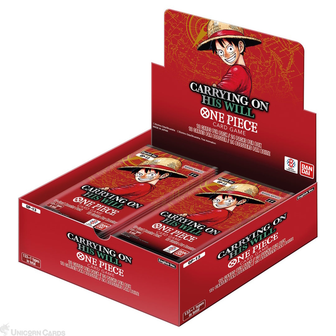 One Piece Card Game - Carrying on His Will (OP-13)