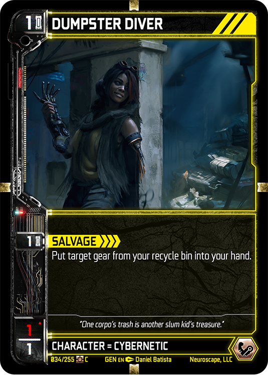 DUMPSTER DIVER
