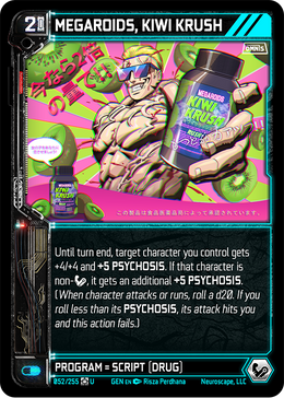 MEGAROIDS, KIWI KRUSH