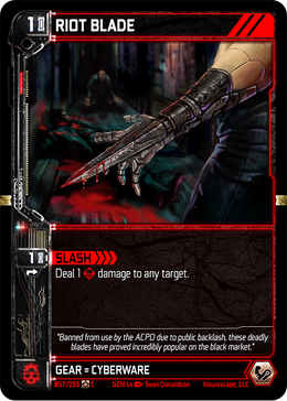 RIOT BLADE
