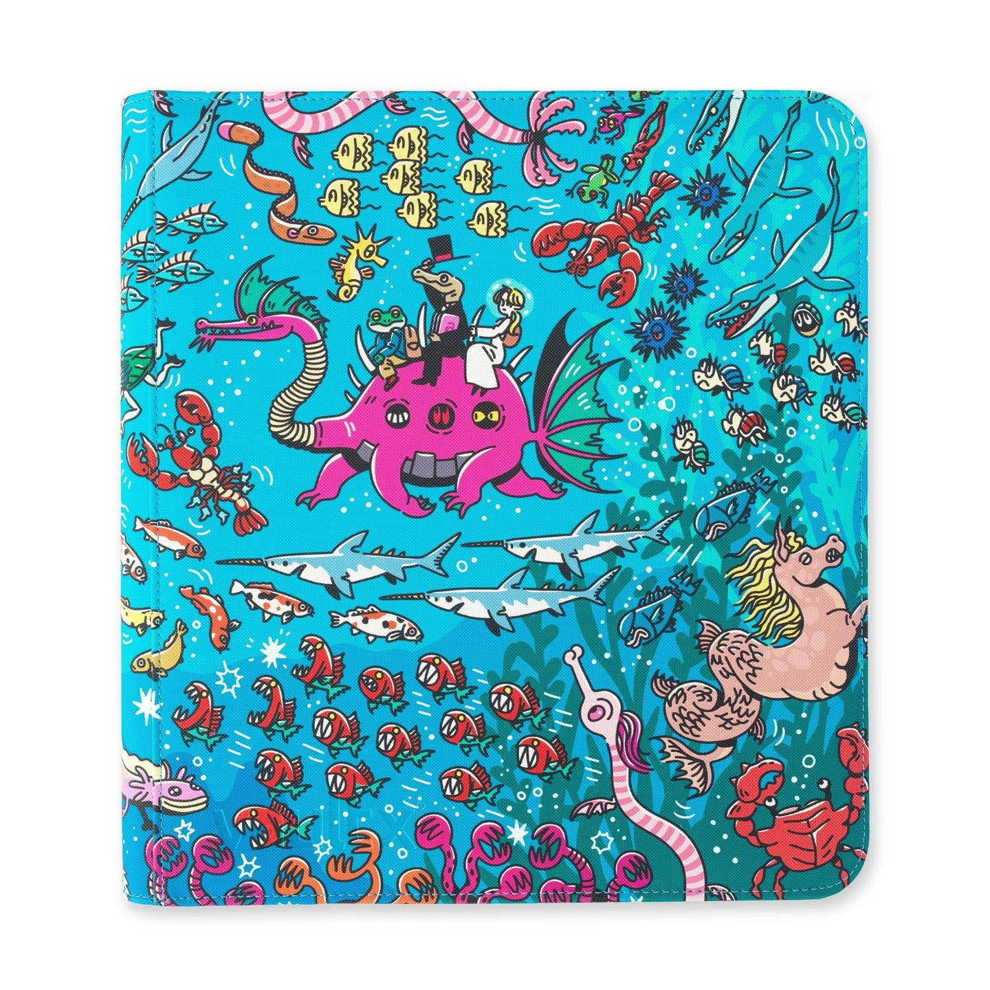 VaultX Zip Binder Water: Osare