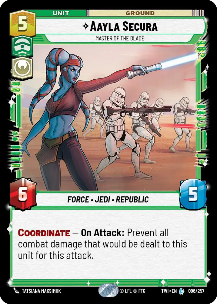 Aayla Secura - Master of the Blade