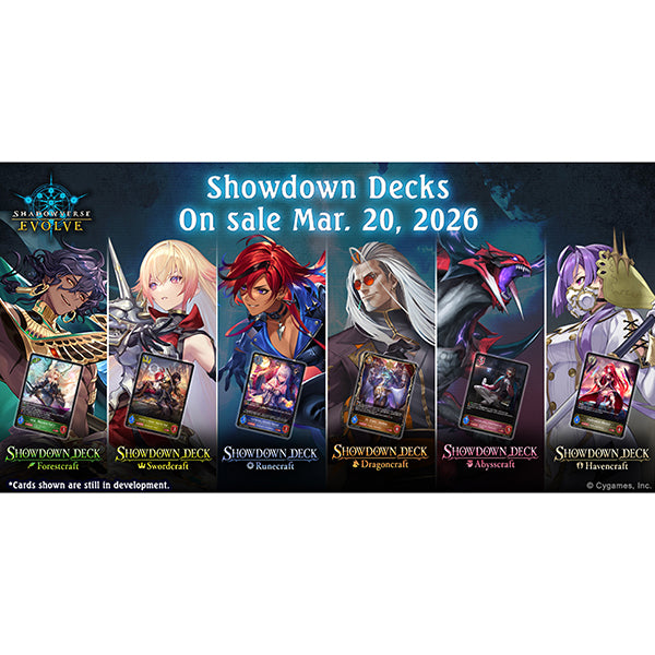 Shadowverse: Evolve Swordcraft Showdown Deck