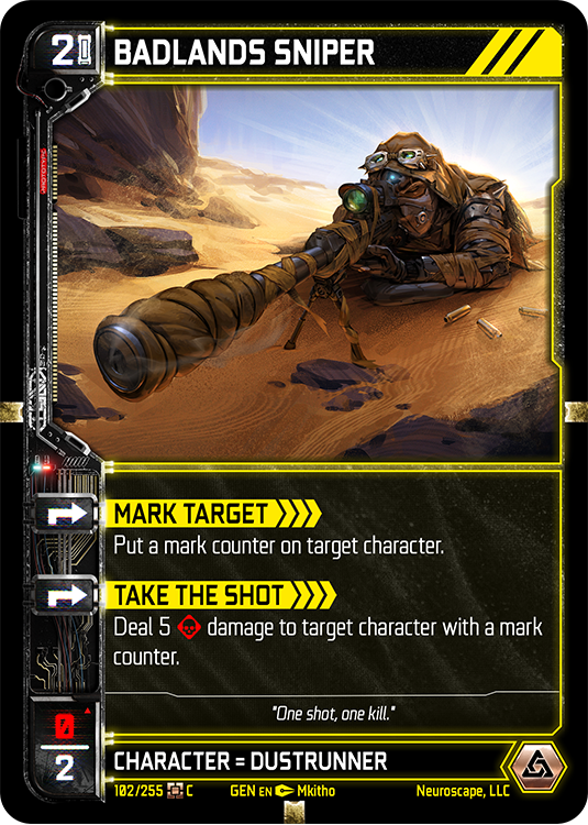 BADLANDS SNIPER