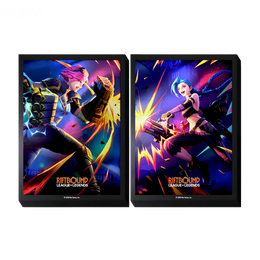 Riftbound: League of Legends - Vendetta Art Sleeves Vi vs Jinx
