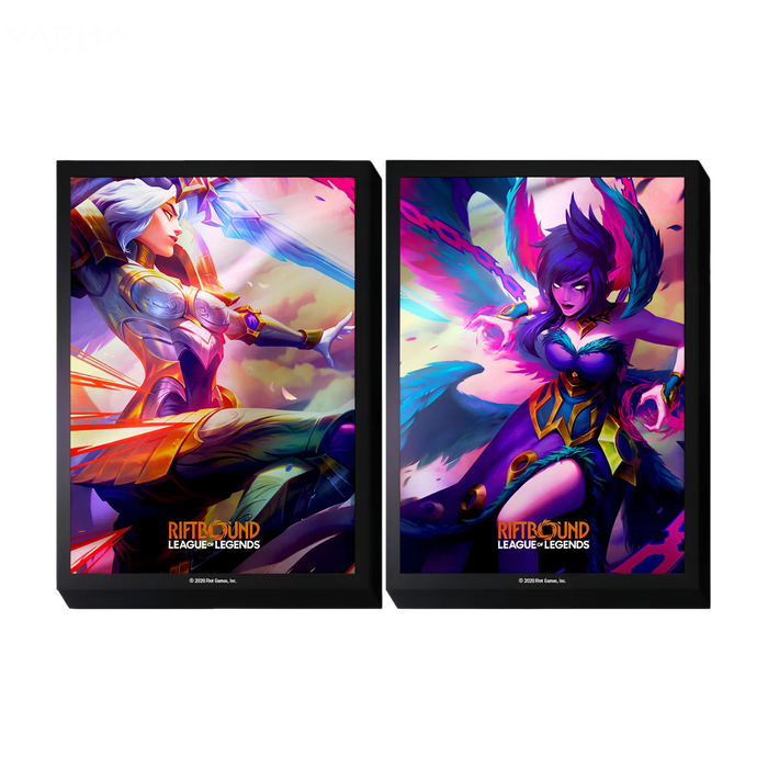 Riftbound: League of Legends - Vendetta Art Sleeves Kayle vs Morgana