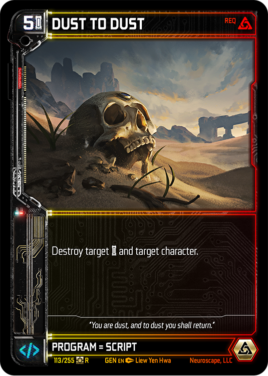 DUST TO DUST