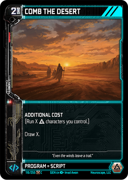 COMB THE DESERT