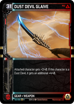 DUST DEVIL GLAIVE