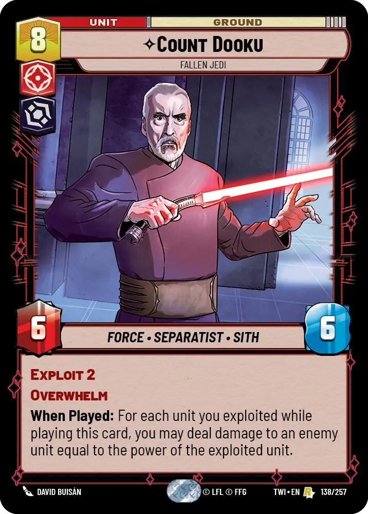 Count Dooku - Fallen Jedi