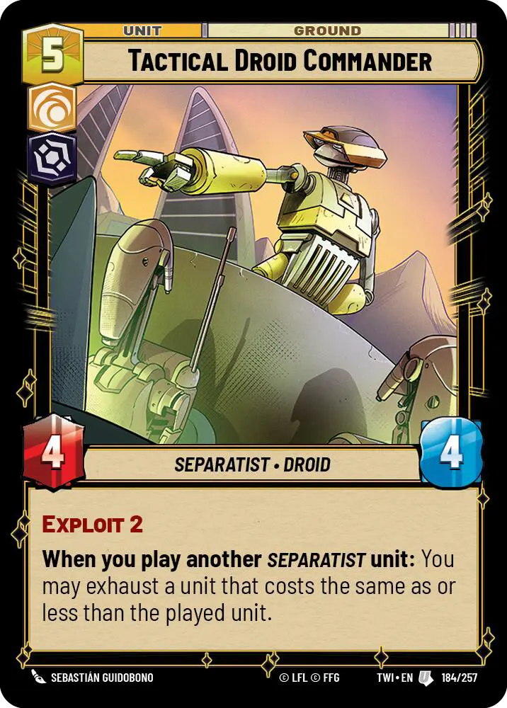 Tactical Droid Commander