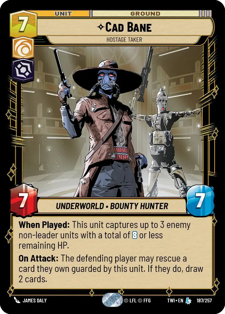 Cad Bane - Hostage Taker