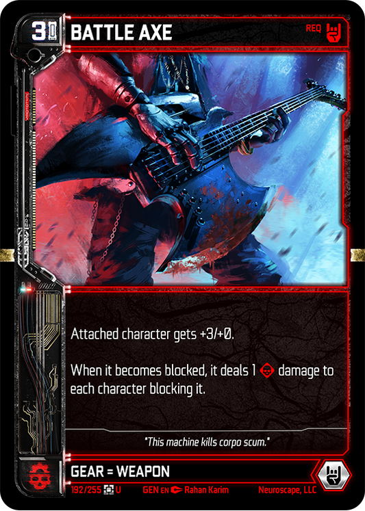 BATTLE AXE