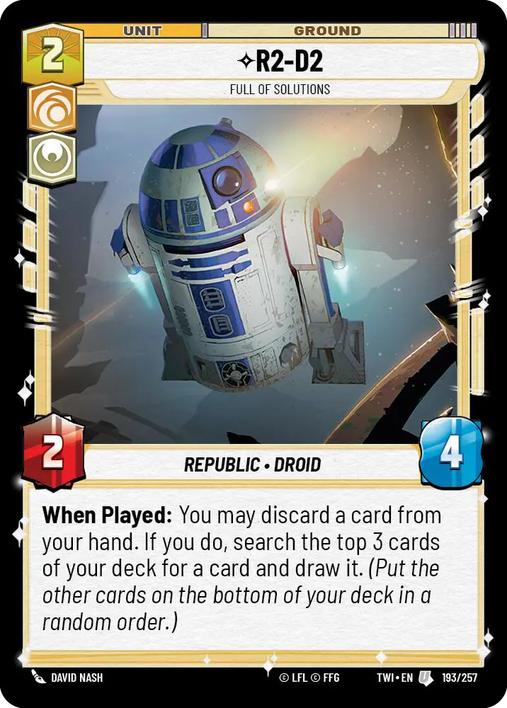 R2-D2 - Full of Solutions