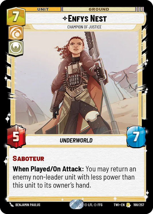 Enfys Nest - Champion of Justice