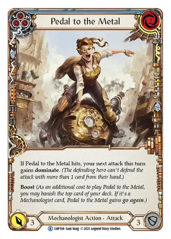 Pedal to the Metal (Blue)