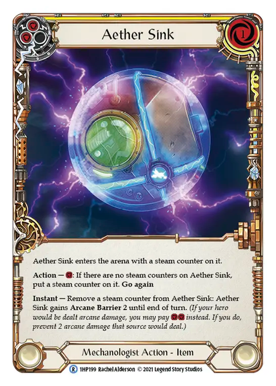 Aether Sink (Yellow)