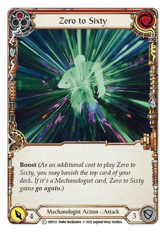 De zéro à soixante (rouge)