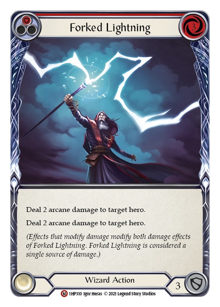 Forked Lightning (Red)