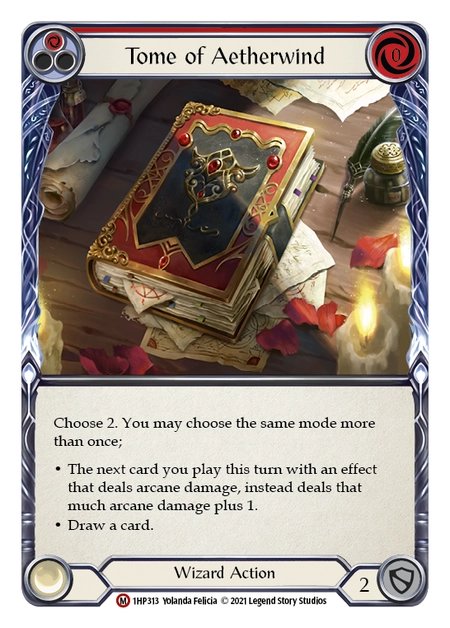 Tome of Aetherwind (Red)