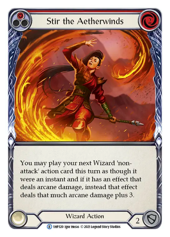 Stir the Aetherwinds (Red)