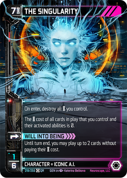 THE SINGULARITY
