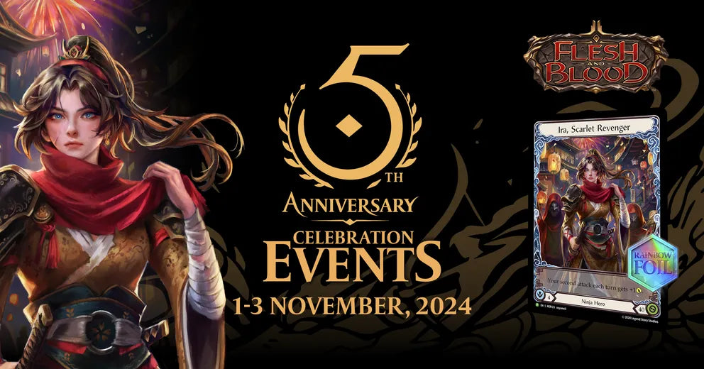 Flesh and Blood Monthly Event x 5th Anniversary Celebration Event - 2nd November