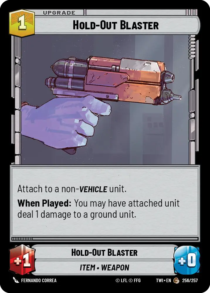 Hold-Out Blaster