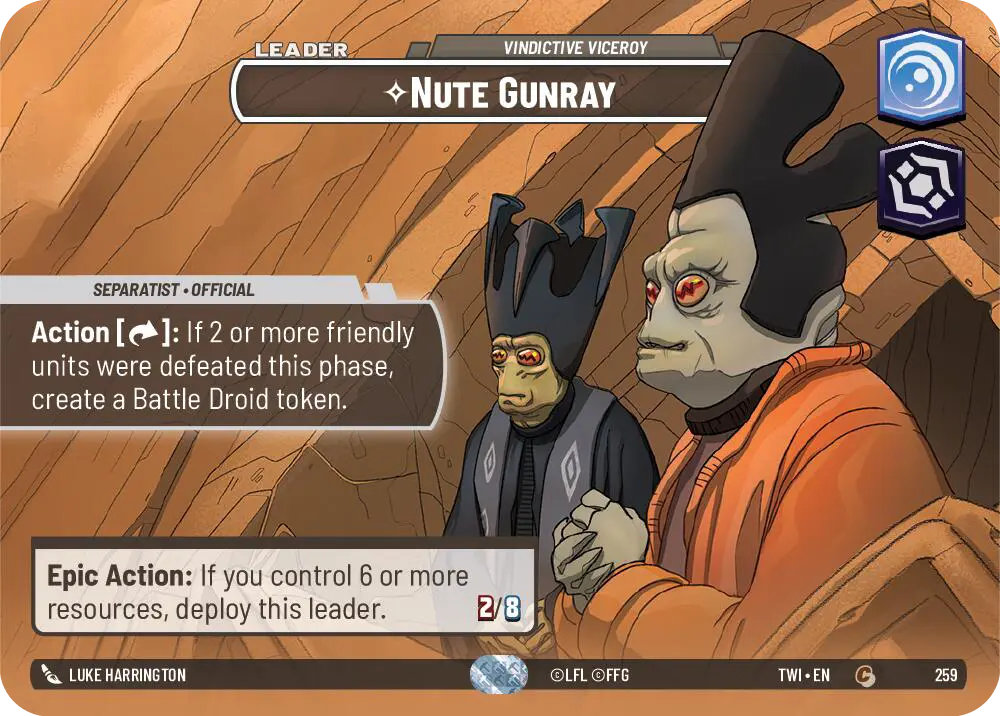 Nute Gunray - Vindictive Viceroy 