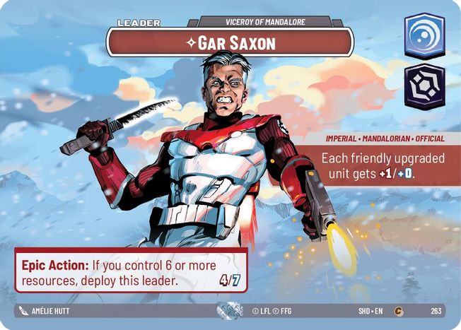 Gar Saxon - Viceroy of Mandalore 