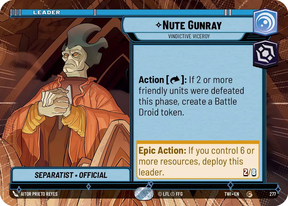 Nute Gunray - Vindictive Viceroy 