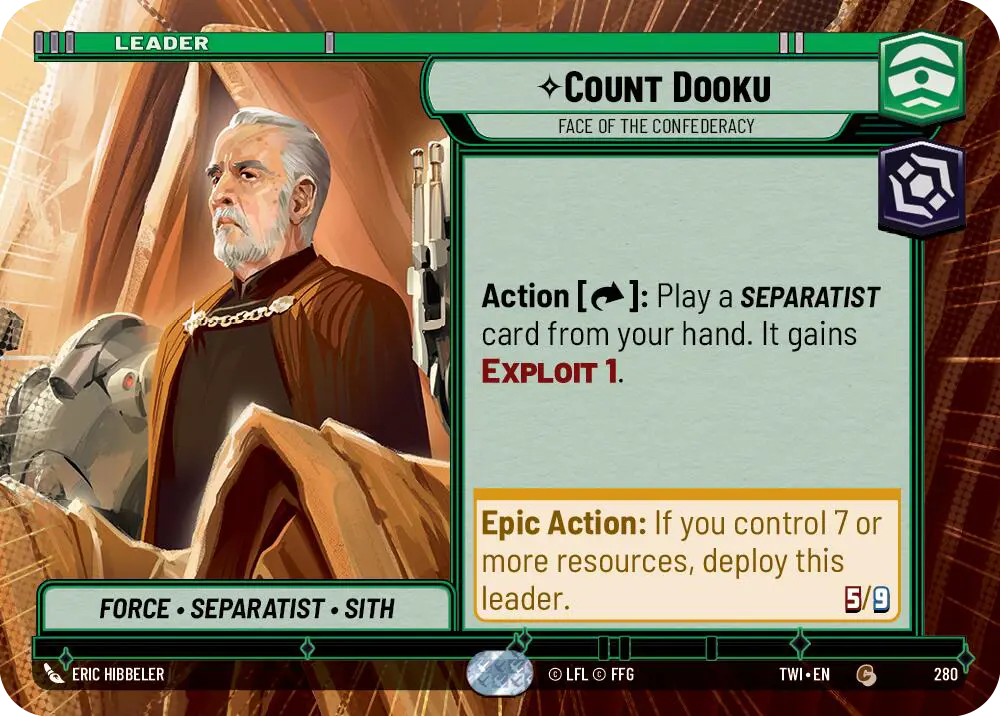 Count Dooku - Face of the Confederacy 