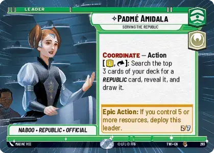 Padme Amidala - Serving the Republic 