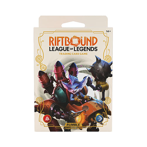 Riftbound: League of Legends TCG - Set Two: Spiritforged Champion Deck - Rumble